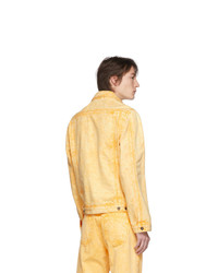 Y/Project Yellow Denim Double Seam Jacket