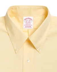 Brooks Brothers Traditional Fit Button Down Collar Dress Shirt