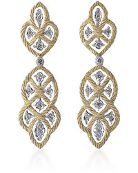 Buccellati Etoilee Pendant Earrings With Diamonds