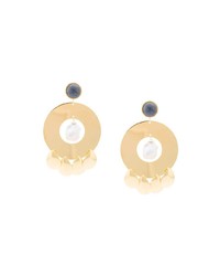 Lizzie Fortunato Jewels Golden Hour Circle Earrings