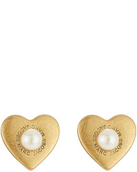 Marc Jacobs Heart Stud Earrings
