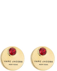 Marc Jacobs Mj Coin Stud Earrings