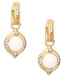 Jude Frances Moroccan Moonstone Diamond Earring Charms