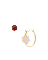 Iosselliani Puro Reversed Rose Quartz Earrings