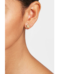 Marc Jacobs Star Earrings With Faux Pearls