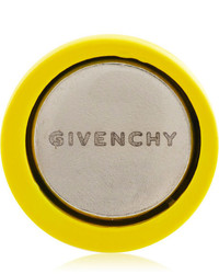 Givenchy Yellow Lacquered Metal And Crystal Small Earrings