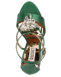 Badgley Mischka Basile Crystal Embellished Sandal