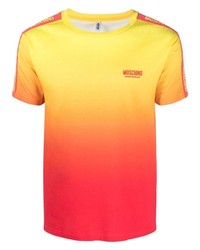 Moschino Gradient Logo Print T Shirt
