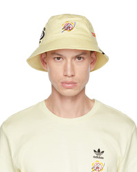 adidas Originals Yellow Sean Wotherspoon Hot Wheels Edition Embroidered Bucket Hat