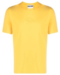 Moschino Logo Embroidered T Shirt