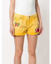 Mira Mikati Patch Embroidered Shorts