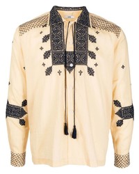 Bode Embroidered Long Sleeved Shirt