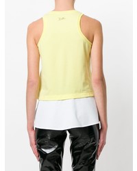 Emilio Pucci Open Embroidery Layered Tank