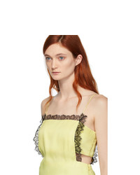 3.1 Phillip Lim Yellow Square Front Tank Top