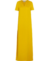 Lanvin Stretch Crepe Gown Yellow