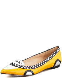 Kate Spade New York Go Taxi Pointed Toe Flat
