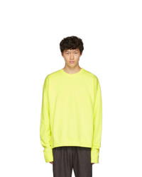 Yellow Fleece Sweatshirt