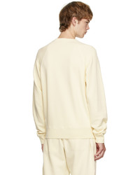 Tom Ford Yellow Fleece Gart Dyed Sweatshirt