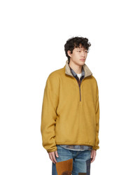 Remi Relief Yellow Fleece Half Zip Sweater