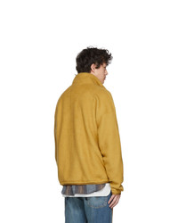 Remi Relief Yellow Fleece Half Zip Sweater