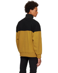 Hugo Yellow Stacked Sweater