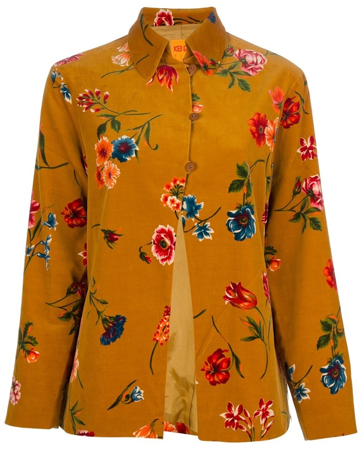 Kenzo top floral shirt