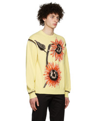 Paul Smith Yellow Cotton Sweatshirt