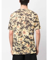 Jil Sander Sunflower Print Cotton T Shirt