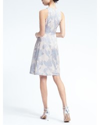Banana Republic Floral Fit And Flare Dress