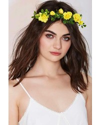 Nasty Gal Factory Gardenhead Remember Me Floral Crown