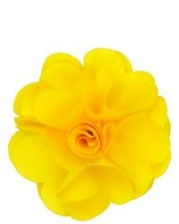 Dapper World Yellow Rose Flower Lapel Pin
