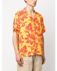 ERL Tropical Flower Print Shirt