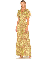 Animale Cut Out Maxi Dress