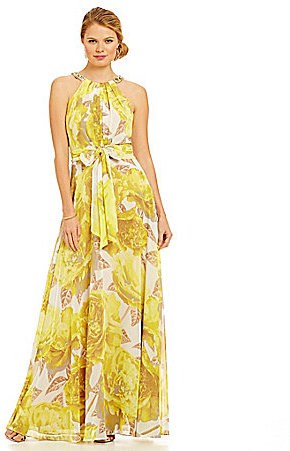 eliza j yellow dress