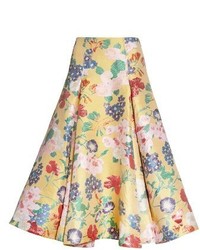 Valentino Romantic Garden Brocade Skirt