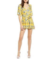 Row A Double V Romper