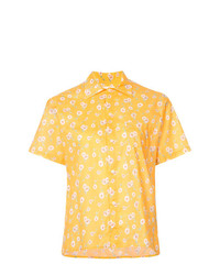 R13 Short Sleeve Floral Shirt