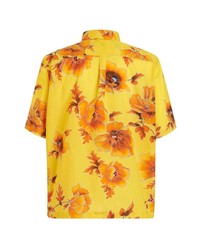Etro Floral Print Short Sleeve Shirt