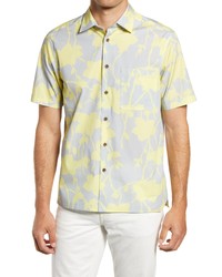 Ted Baker London Kardoor Floral Short Sleeve Button Up Shirt