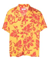 ERL Tropical Flowers Short Sleeve Shirt