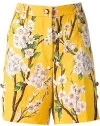 Dolce & Gabbana Floral Print Shorts