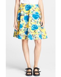 Marc by Marc Jacobs Floral Print Circle Skirt