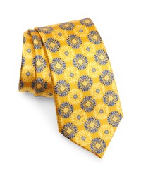 Yellow Floral Tie