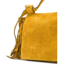 Elena Ghisellini Fringe Detail Shoulder Bag