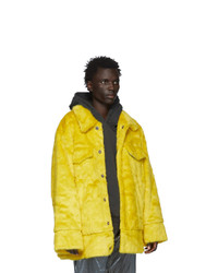 Landlord Yellow Faux Fur Jacket