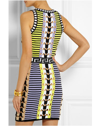 Versace Stretch Knit Mini Dress