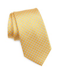 Nordstrom Neat Silk Tie In Yellow At