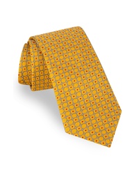 Yellow Geometric Tie