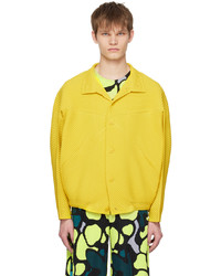 Homme Plissé Issey Miyake Yellow Monthly Color March Jacket