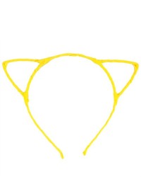 IDS Cute Sexy Attractive Vivid Color Cat Ear Headband Hair Band Yellow